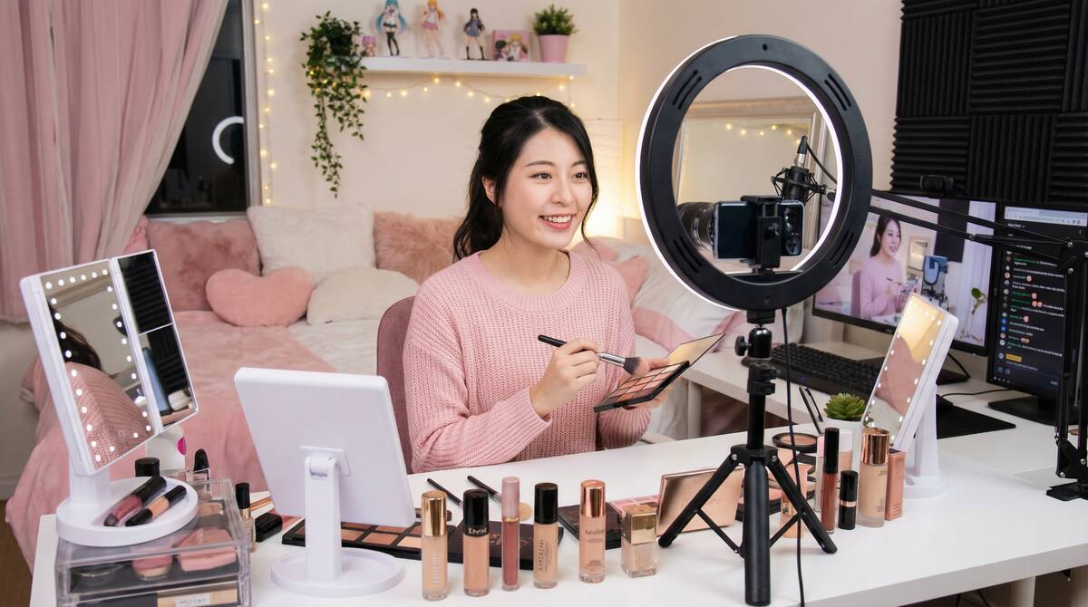 小马拉大车美妆视频教程